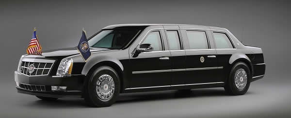 на Cadillac DTS Presidential ездит сегодня президент США presidents-car-auto